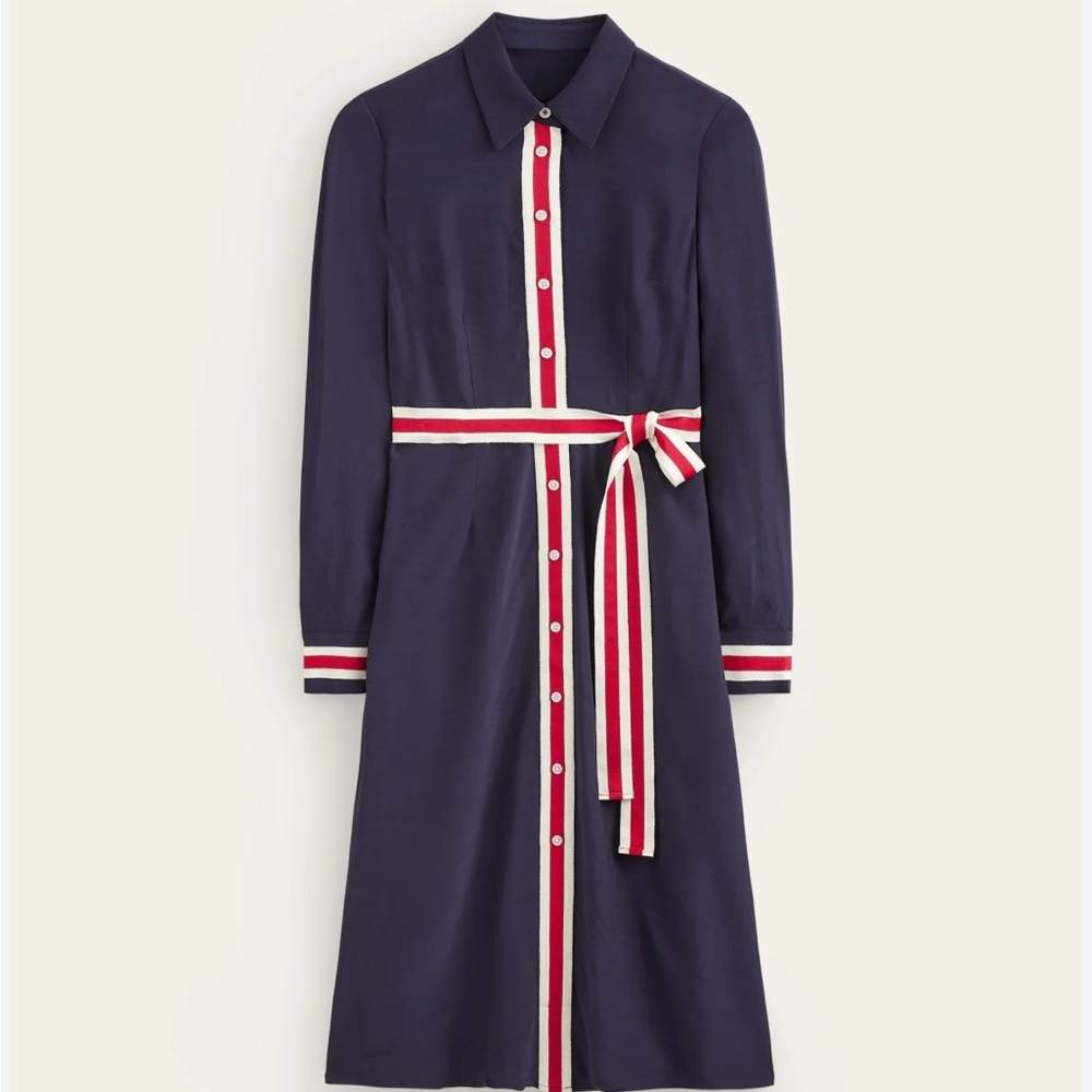Boden Kate Tipping Shirt Dress